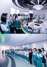 校企聯(lián)合丨廣州開元學校科普研學團參觀潔特生物！